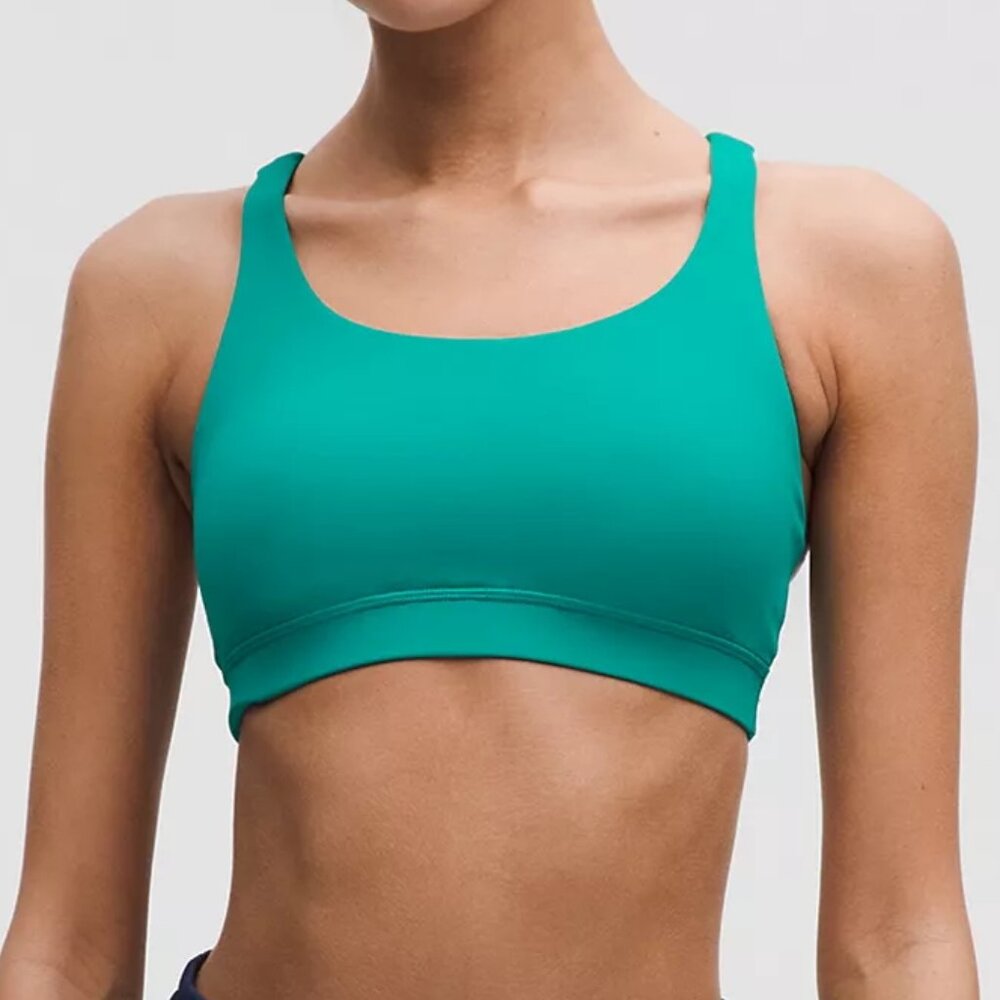 Lululemon Energy Bra - Medium Support, B–D Cups - Sonic Teal